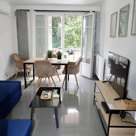 Joli T3 Proche Mer,climatise,parking Prive, Wifi Apartamento